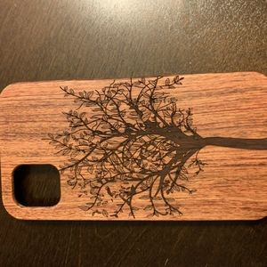 Iphone 11 genuine rosewood new case